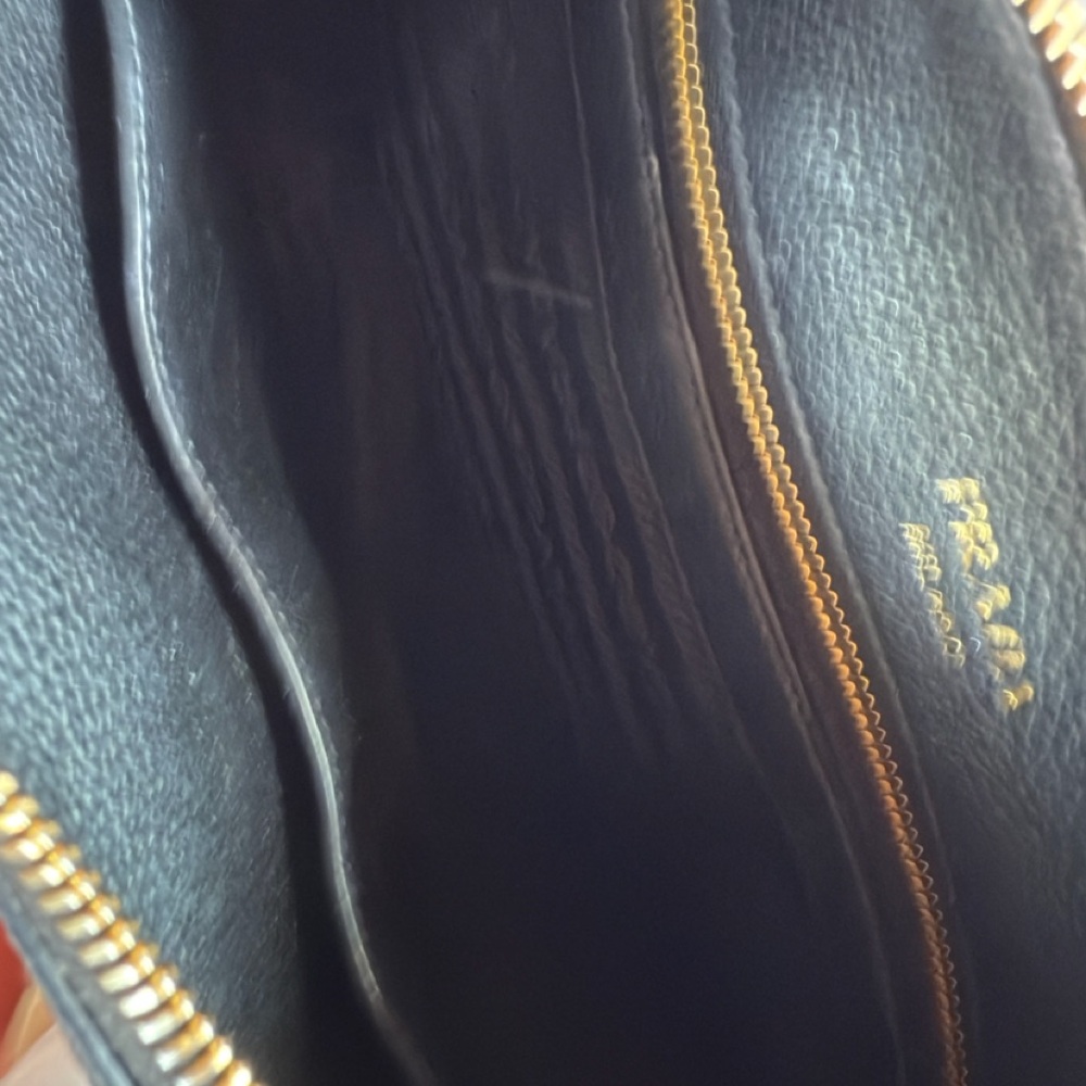 Prada Black Shoulder Bag with Gold Hardware - Picture 6 of 14
